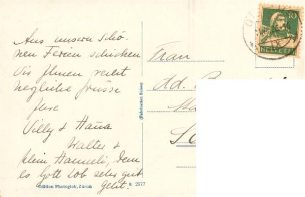 Linthal  GL mit Klausenstrasse – Bild 2