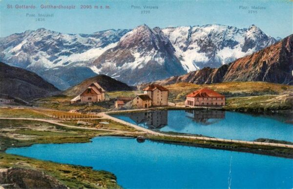 St Gotthard  San Gottardo TI Gotthardhospiz