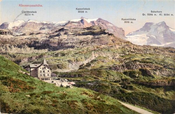 Klausenpasshoehe Hotel Pension Klausenpasshöhe Panorama