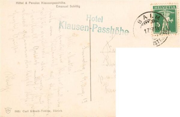 Klausenpasshoehe Hotel Pension Klausenpasshöhe Panorama – Bild 2