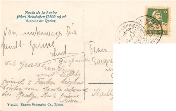 Furkastrasse UR Hotel Belvedere et Glacier du Rhone – Bild 2