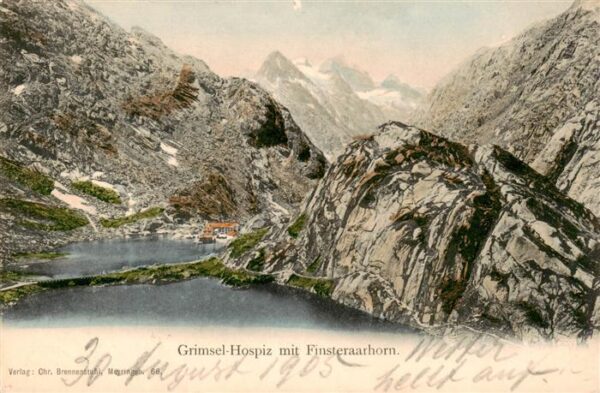 Grimsel Hospiz mit Finsteraarhorn