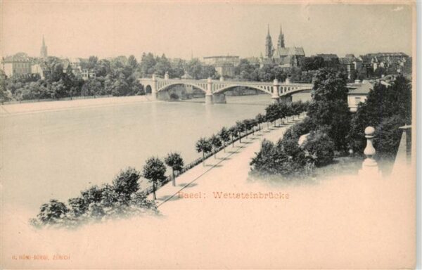 Basel BS Wettsteinbrücke