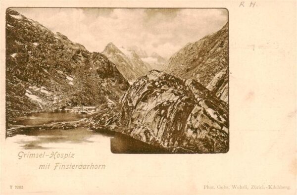 Grimsel Hospiz mit Finsteraarhorn