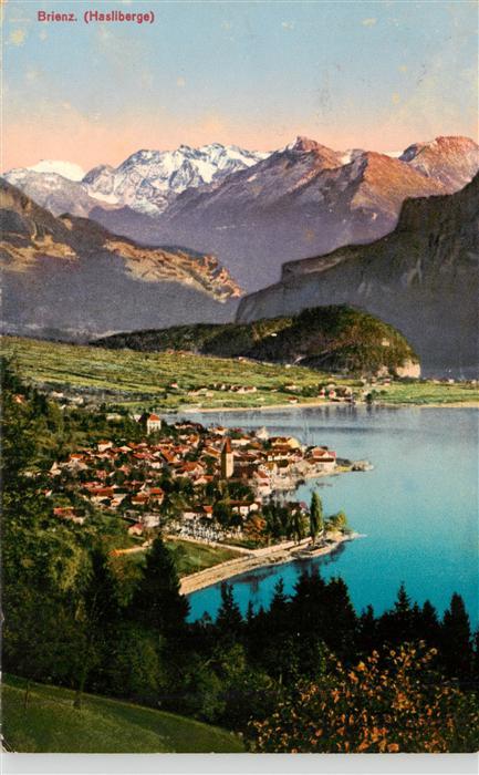 Brienz Brienzersee BE mit Hasliberge