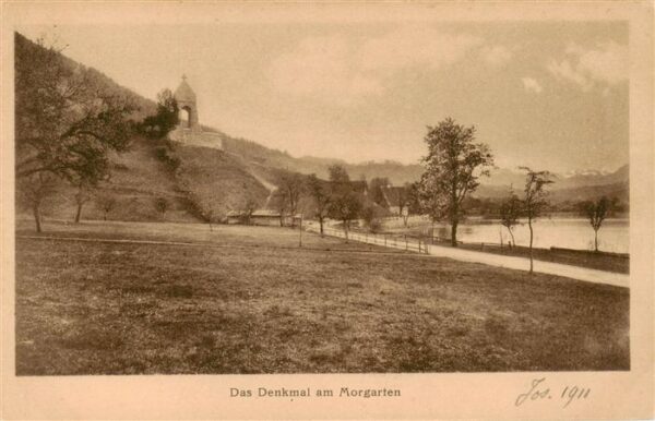 Unteraegeri Unter-Aegeri ZG Denkmal am Morgartem