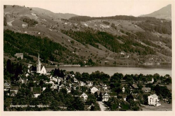 Oberaegeri Ober-Aegeri ZG Panorama