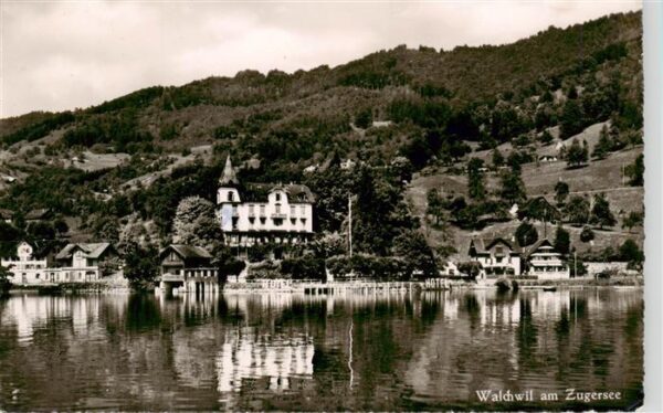 Walchwil ZG Partie am Zugersee
