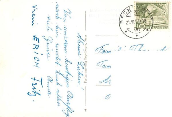 Klewenalp Fliegeraufnahme – Bild 2