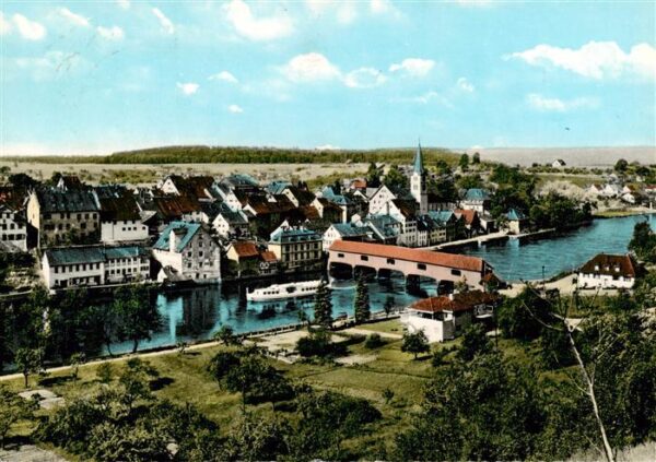 Diessenhofen TG Panorama Rheinbrücke