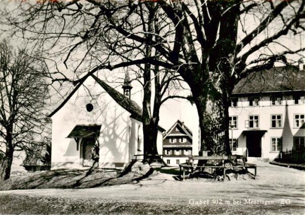 Menzingen  ZG Gasthaus Pension Gubel Kapelle
