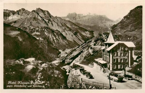 Klausenpasshoehe Hotel Klausen Passhöhe mit Schächental