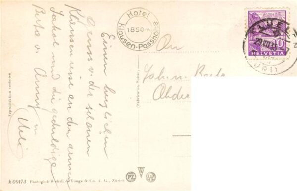 Klausenpasshoehe Hotel Klausen Passhöhe mit Schächental – Bild 2