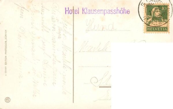 Klausenpasshoehe Hotel Klausen Passhöhe mit Scheerhorn – Bild 2