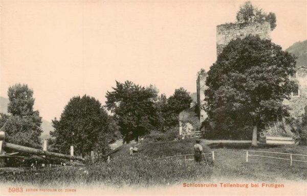 Frutigen BE Schlossruie Tellenburg