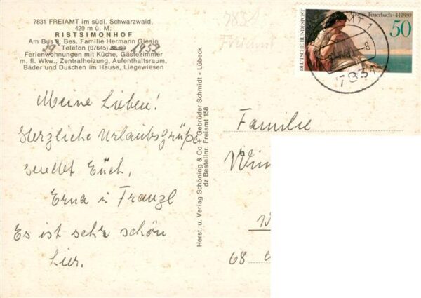 Freiamt St Gallen SG Ristsimonhof Panorama Teilansichten – Bild 2