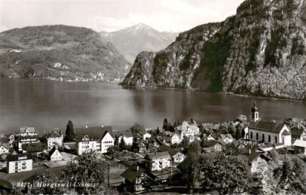 Hergiswil Vierwaldstaettersee Panorama