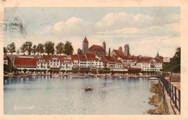 Rapperswil -Jona Rapperswyl Zuerichsee S Uferpromenade am Zürichsee