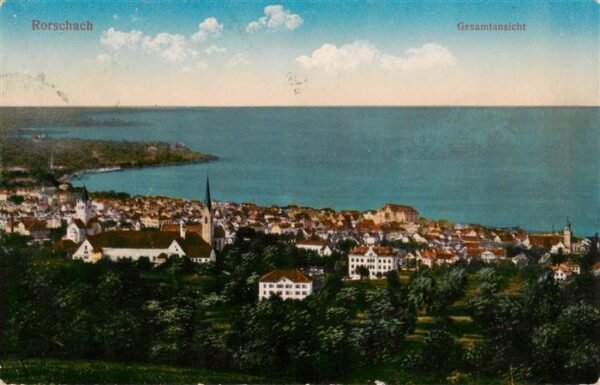 Rorschach Bodensee SG Gesamtansicht
