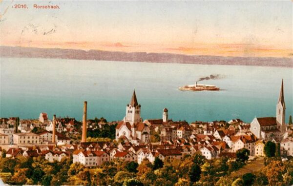 Rorschach Bodensee SG Panorama