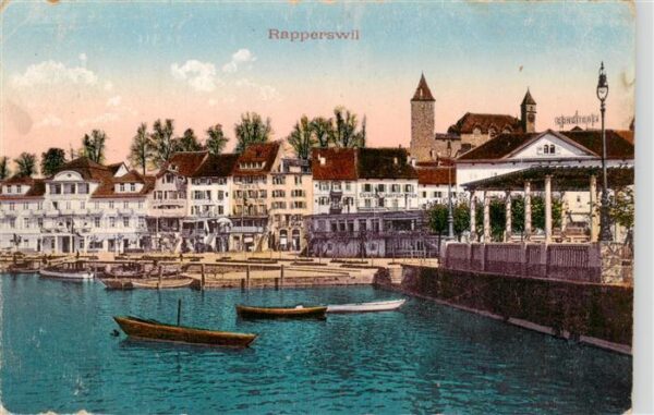 Rapperswil -Jona Rapperswyl Zuerichsee S Partie am Hafen