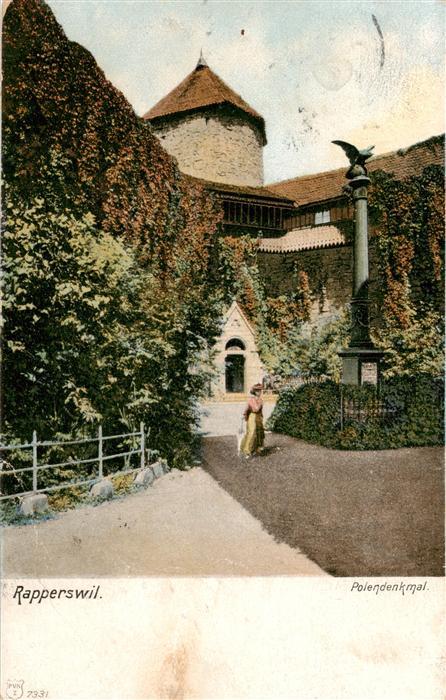 Rapperswil -Jona Rapperswyl Zuerichsee S Polendenkmal