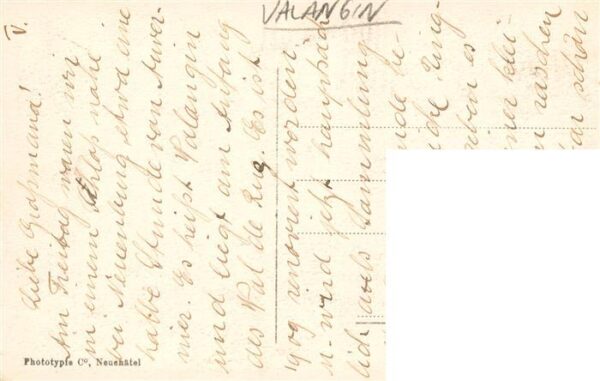 Valangin NE Chateau de Valangin Grande salle et tab – Bild 2