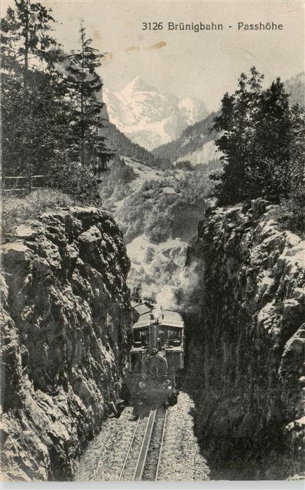 Bruenig  OW Brünigbahn Passhöhe