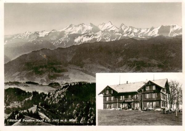 Fankhaus BE Hotel Pension Napf im Emmental Panorama