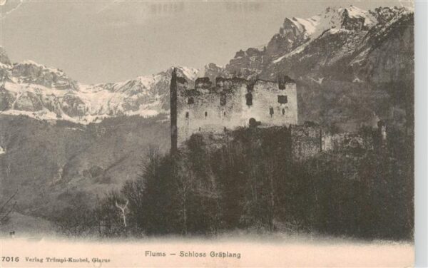 Flums  SG Schloss Gräplang 7016 Trümpi-Knobel Gla
