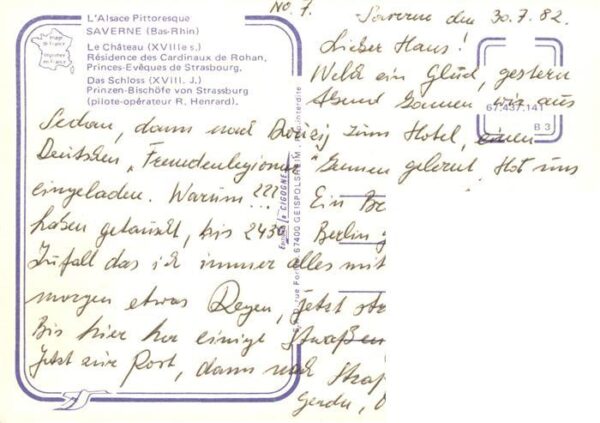 Saverne Zabern 67 Bas Rhin Alsace Le Chateau Residence des Cardinaux de R – Bild 2