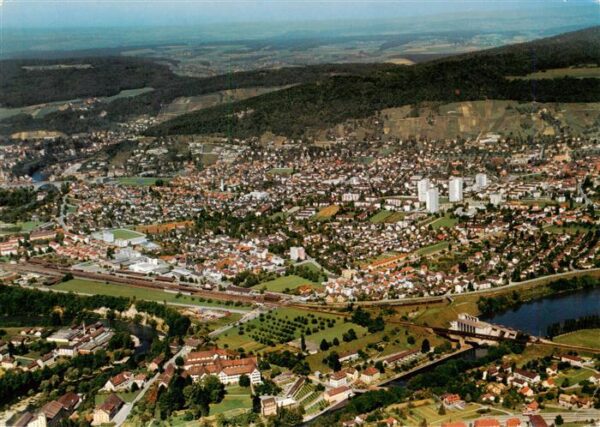 Wettingen AG Fliegeraufnahme