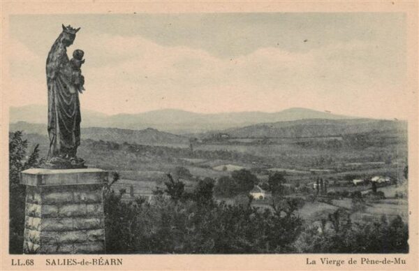 Salies-de-Bearn 64 Pyrenees-Atlantiques La Vierge de Pène-de-Mu