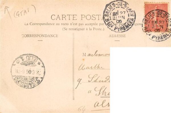 Salies-de-Bearn 64 Pyrenees-Atlantiques Cascade du Saleys – Bild 2