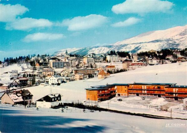 Villard-de-Lans 38 Isere Station olympique Vue generale