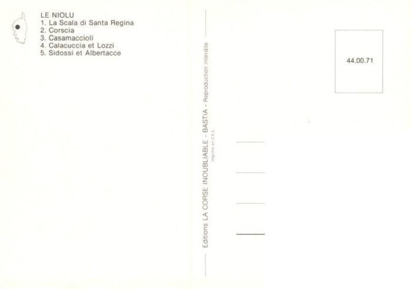 Le Niolu Albitreccia 2A Corse-du-Sud La Scala di Santa Regina Corsica Casama – Bild 2