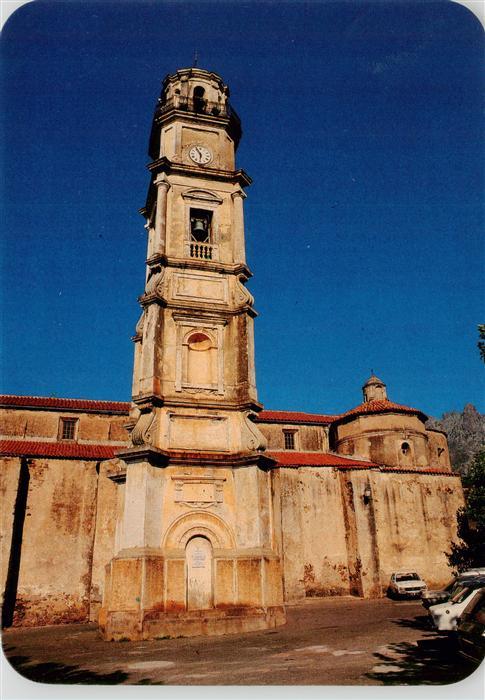 Calenzana 2B Haute-Corse L'eglise baroque Saint Blaise et son cl