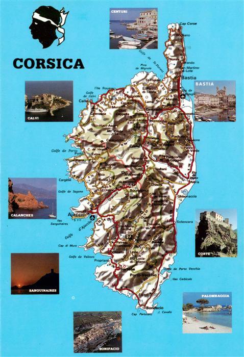 Corse  Ile de Korsika Calvi Calanches Bandquinaires Centuri B