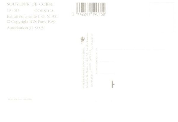 Corse  Ile de Korsika Calvi Calanches Bandquinaires Centuri B – Bild 2