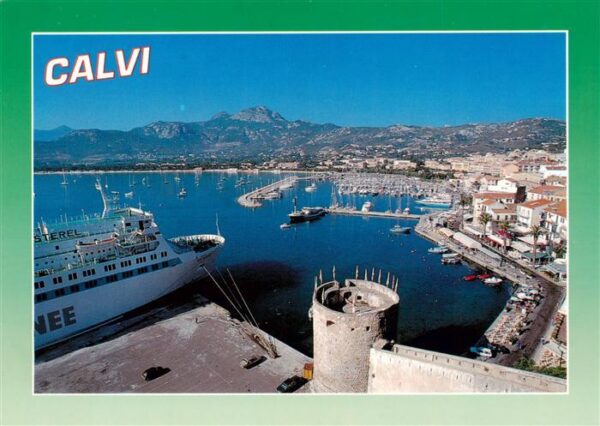 Calvi 2B Haute-Corse Le port
