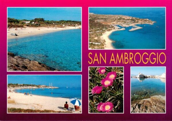 San Ambroggio Sant Ambroggio 2B Haute-Co La Plage Vue partielle Vue aerienne