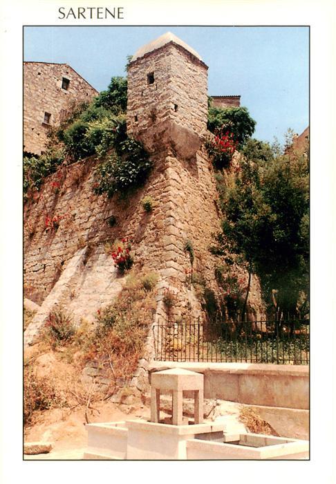Sartene 2A Corse-du-Sud Echauguette du XIIe siecle