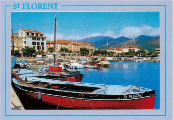 Saint-Florent 2B Haute-Corse Ambiance pittoresque sur le port