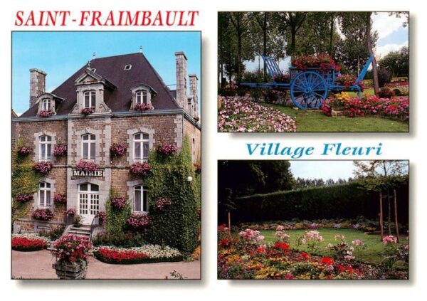 Saint-Fraimbault 61 Orne Village Fleurie Fleurs