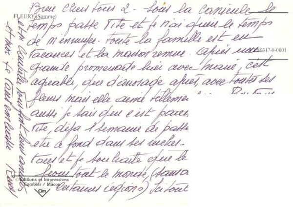 Fleury 80 Somme Vue d'ensemble – Bild 2