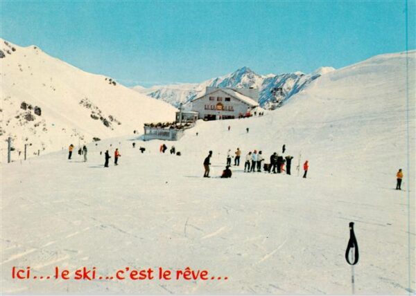 Cauterets 65 Hautes-Pyrenees Station de ski Pistes du Lys