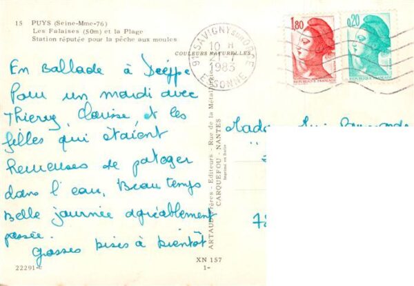 Puys Dieppe 76 Les Falaises et la Plage Station repute – Bild 2