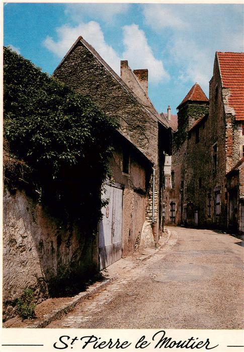 St-Pierre-le-Moutier 58 Nievre Vieux quartiers