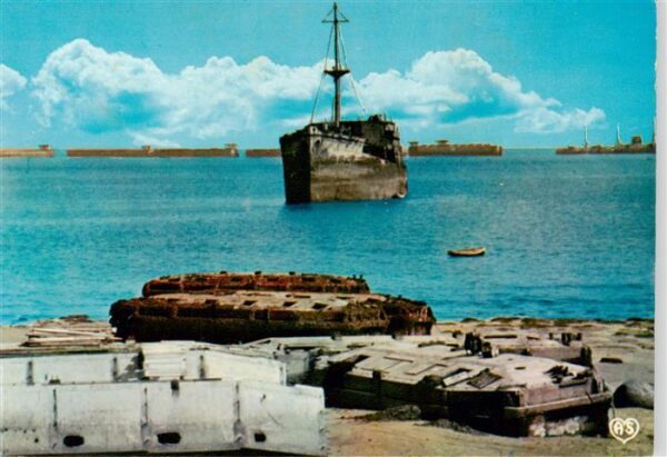 Arromanches-les-Bains 14 Calvados Vestiges duebarquement 6 juin 1944