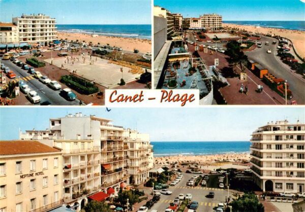 Canet -Plage 66 Pyrenees-Orientales Vue générale Hôtels Plage